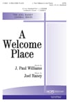 A Welcome Place SATB choral sheet music cover